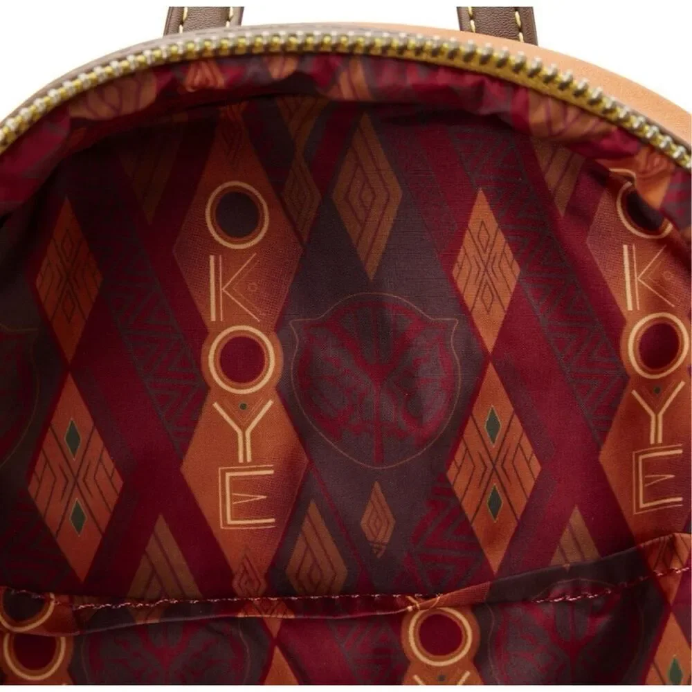 NEW Loungefly Marvel Black Panther Okoye Cosplay Mini Backpack